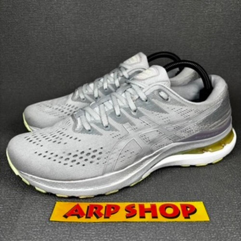 🔴 Asics Gel-Kayano 28 Women`s Size 10 Grey Athletic Running Shoes 1012B047